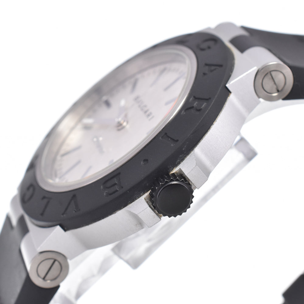 Bvlgari Aluminum Chronograph Automatic Aluminum With Titanium And Rubber Watch (Pre-Owned)