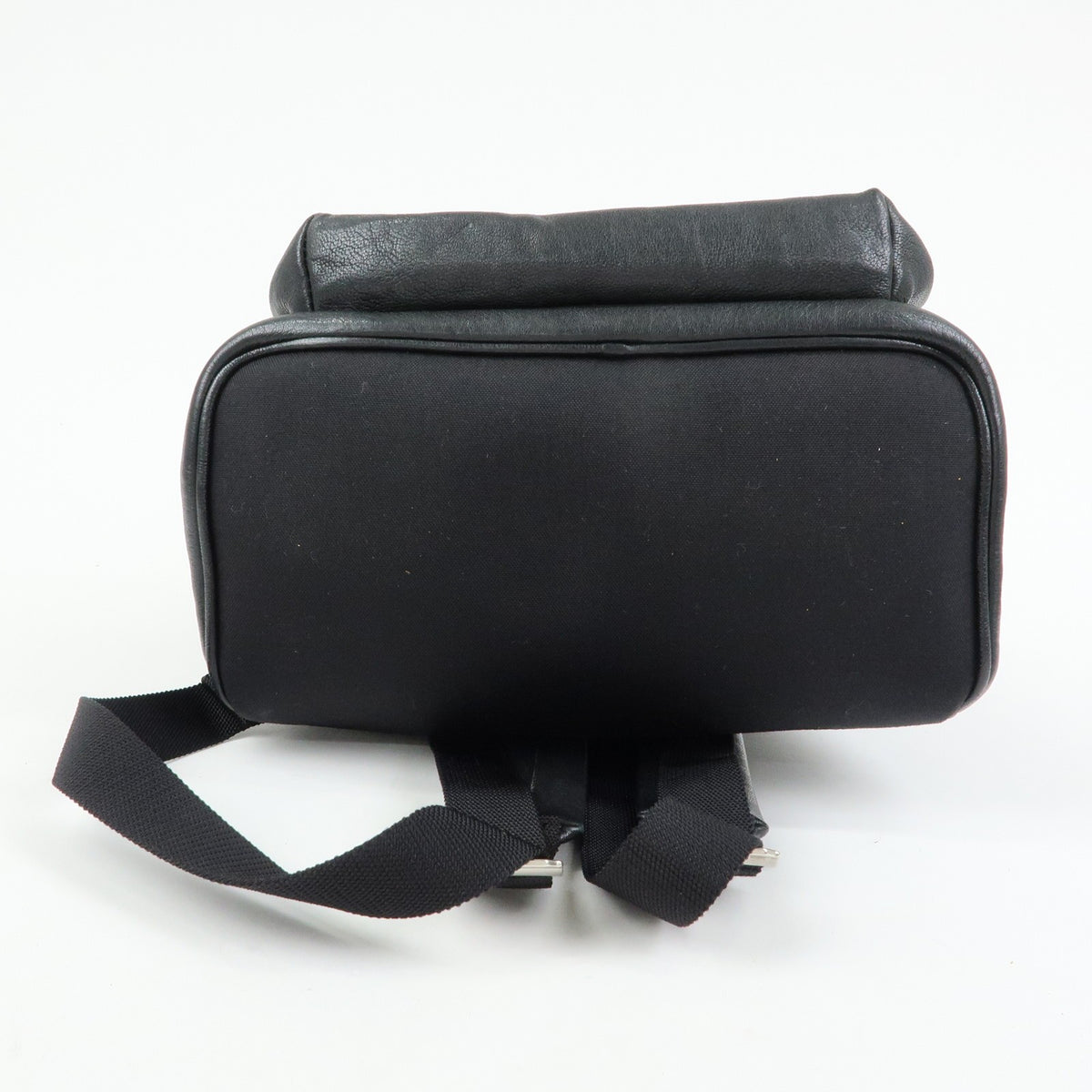 Saint Laurent City Patchwork Leather Black Leather Backpack Bag (Pre-Owned)