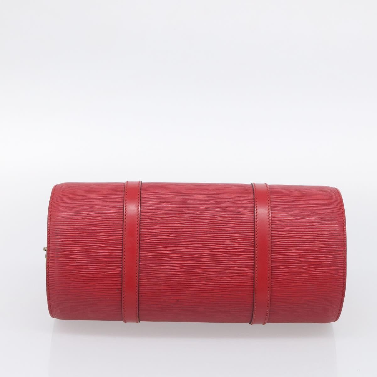 Louis Vuitton Soufflot Epi Leather Red Leather Tote Bag Bag (Pre-Owned)