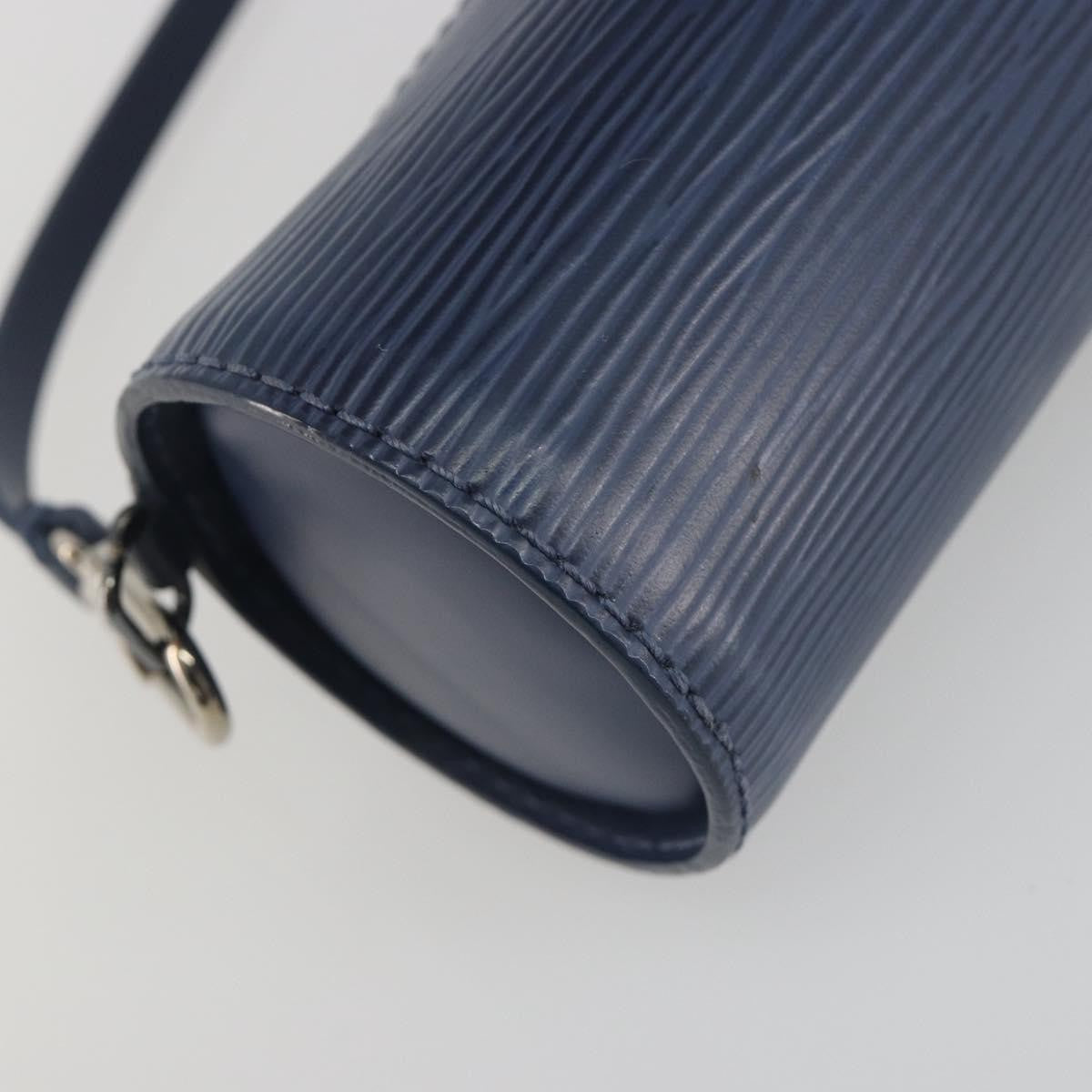 Louis Vuitton Soufflot Pochette Epi Leather Blue Leather Clutche & Pouche Bag (Pre-Owned)