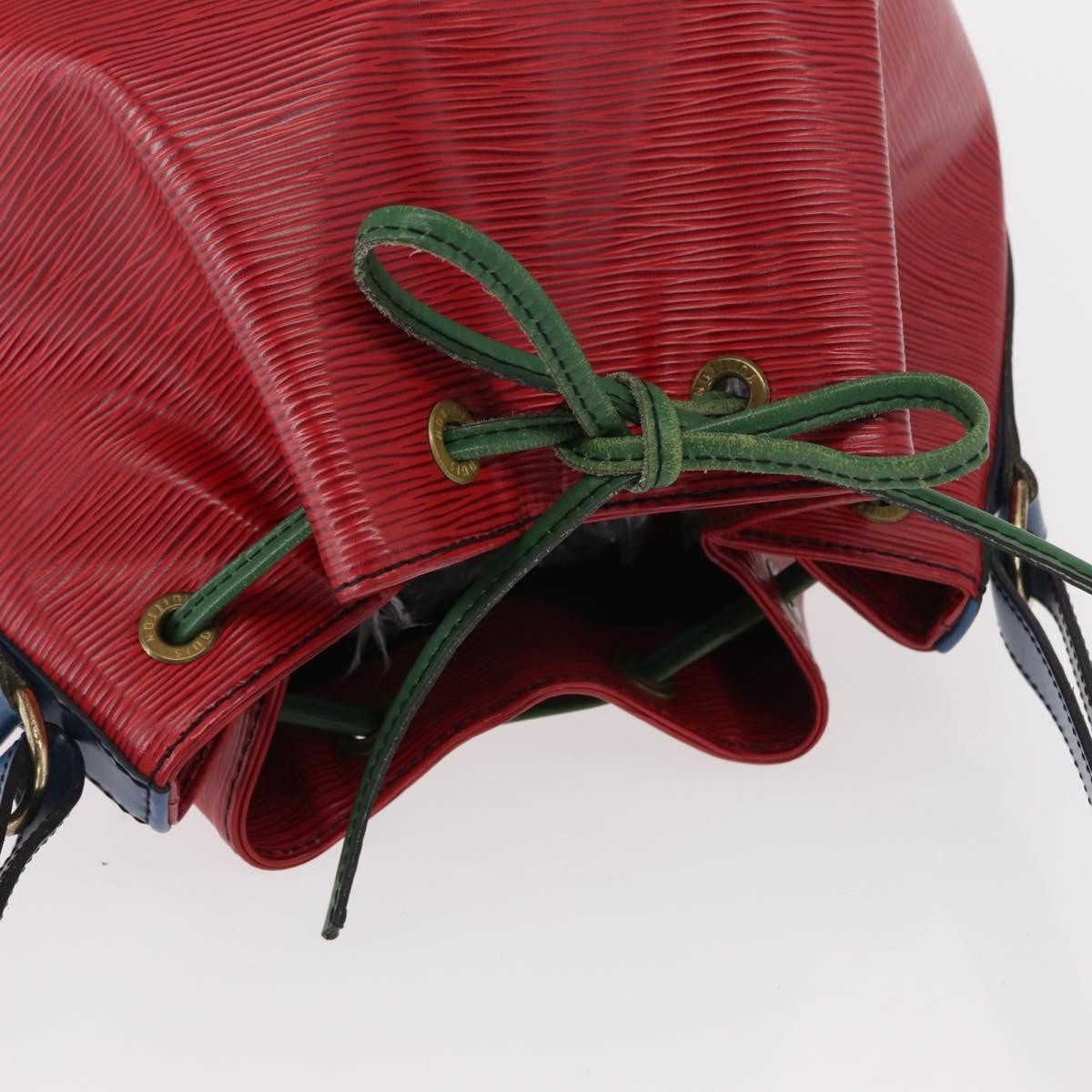 Louis Vuitton Tricolor Noe Epi Leather Red Leather Shoulder Bag Bag (Pre-Owned)