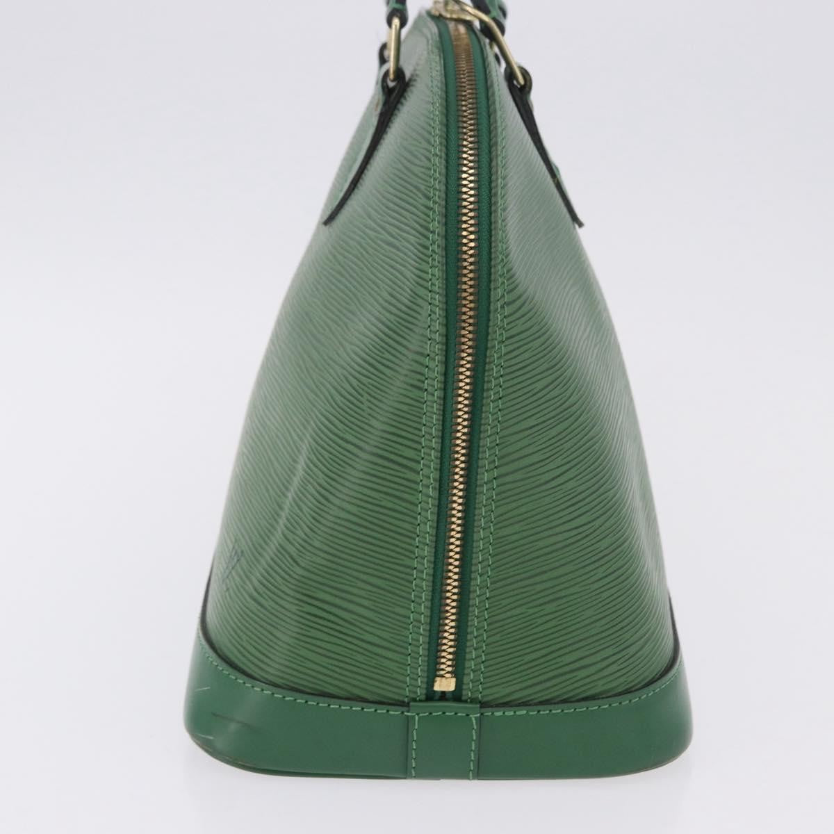 Louis Vuitton Alma Epi Green Leather Handbag (Pre-Owned)