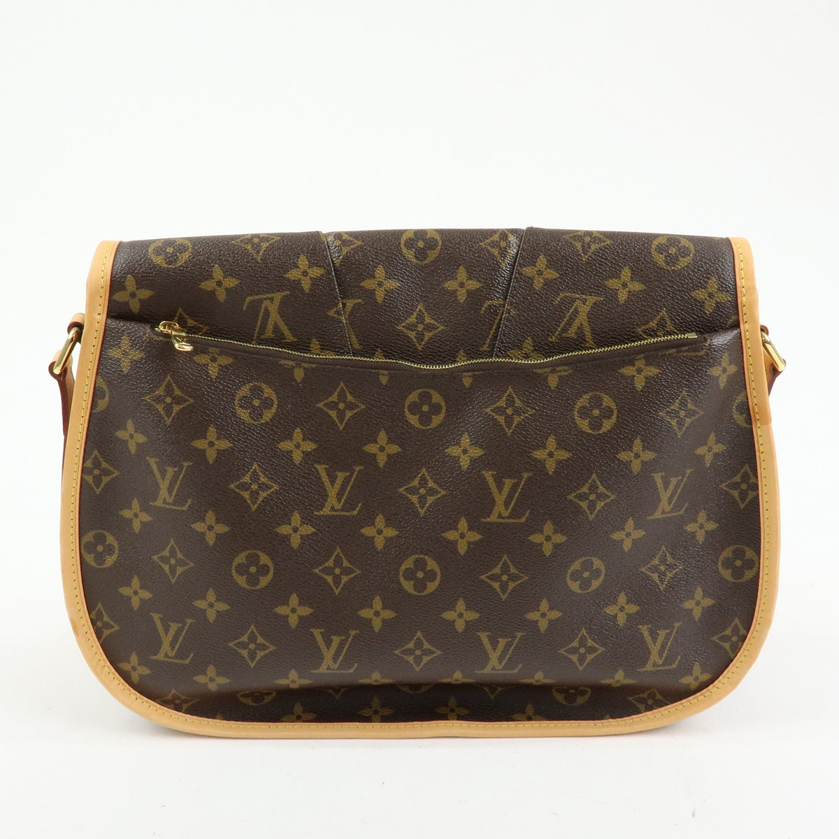 Louis Vuitton Menilmontant Monogram Canvas Brown Canvas Handbag (Pre-Owned)