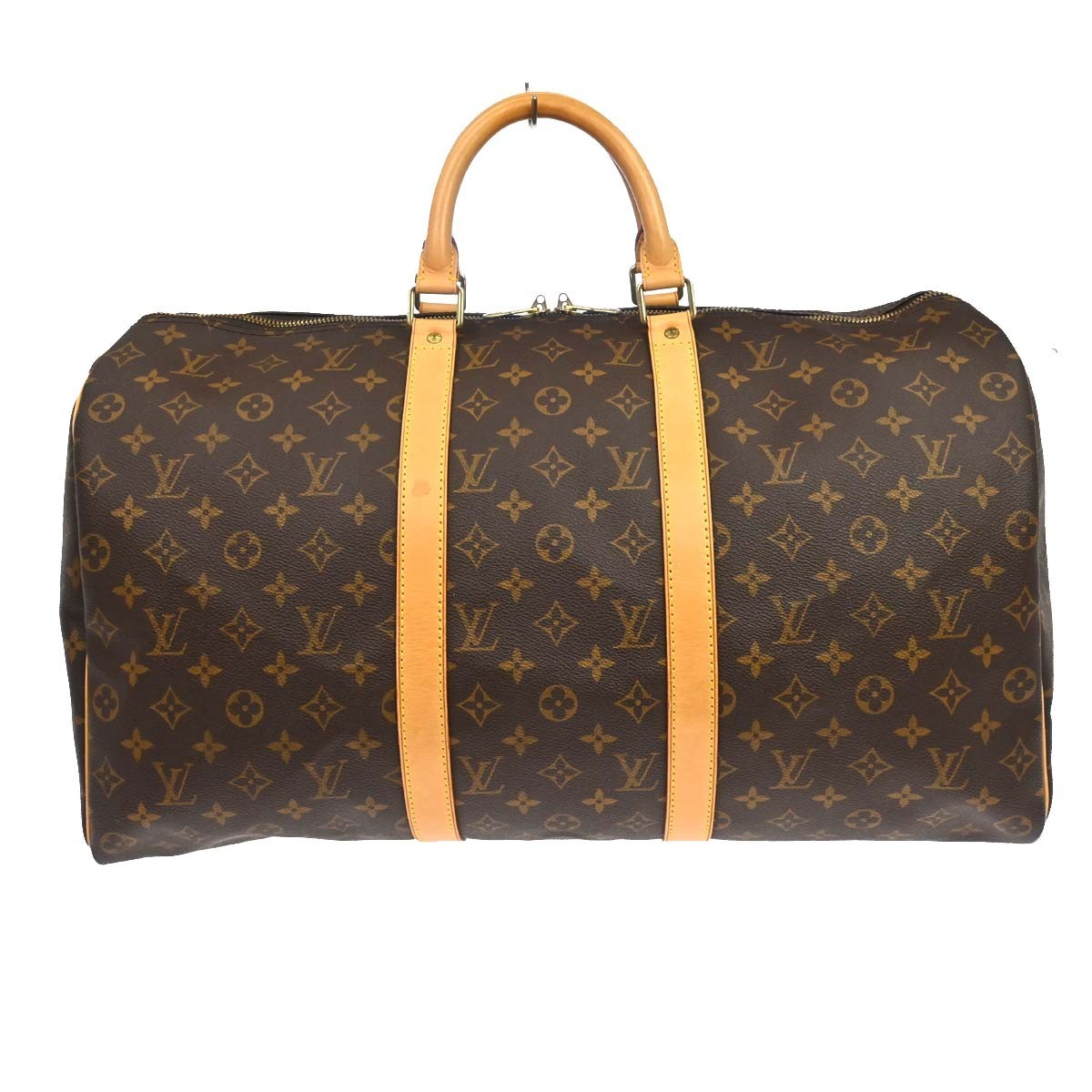 Louis Vuitton Keepall Monogram Canvas Brown Canvas Travel Bag Bag (Pre-Owned)