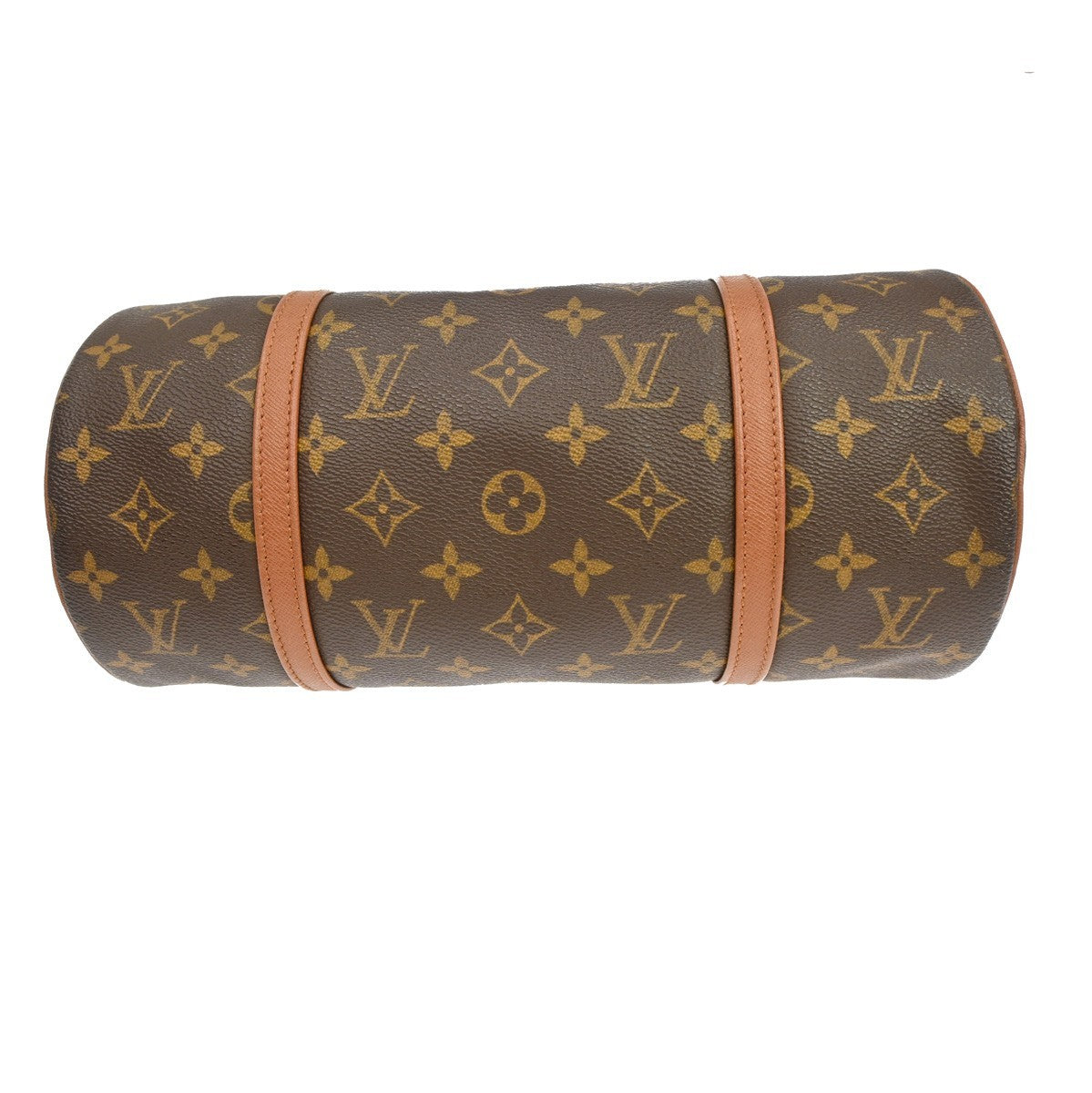 Louis Vuitton Papillon Monogram Canvas Brown Canvas Handbag (Pre-Owned)