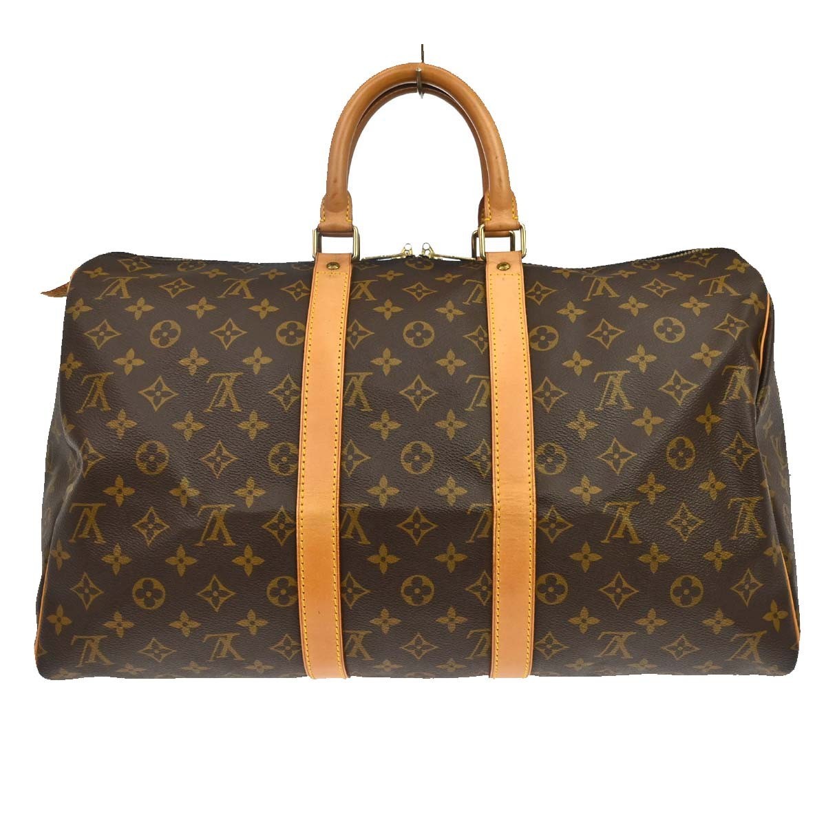 Louis Vuitton Keepall Monogram Canvas Brown Canvas Travel Bag Bag (Pre-Owned)