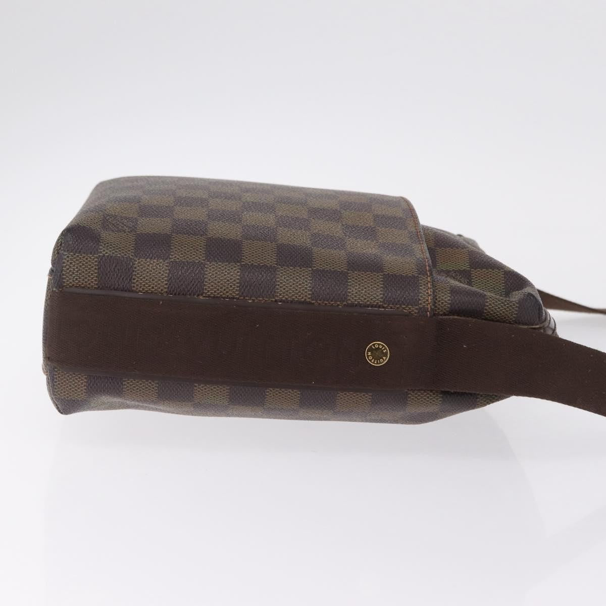 Louis Vuitton Trotteur Beaubourg Damier Brown Canvas Handbag (Pre-Owned)