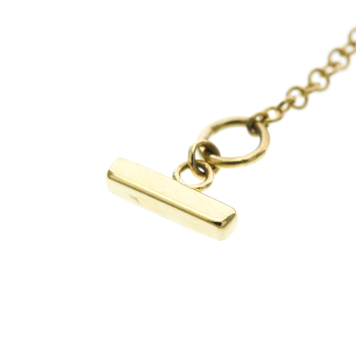 Tiffany & Co. T Smile Pendant 18K Yellow Gold Gold Yellow_Gold Necklace Jewelry (Pre-Owned)