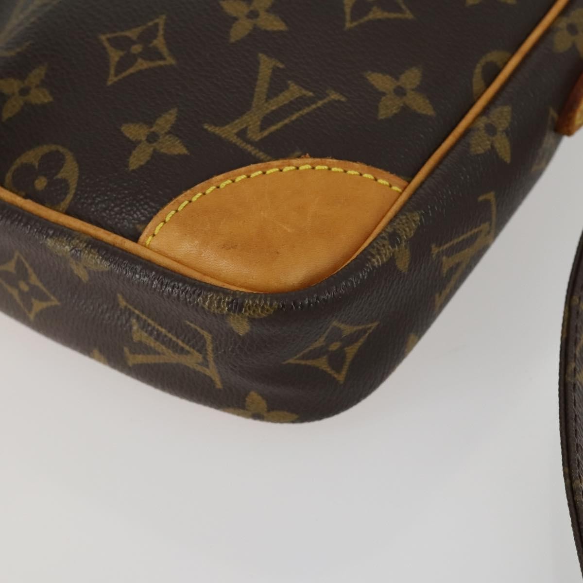 Louis Vuitton Danube Monogram Canvas Brown Canvas Shoulder Bag Bag (Pre-Owned)
