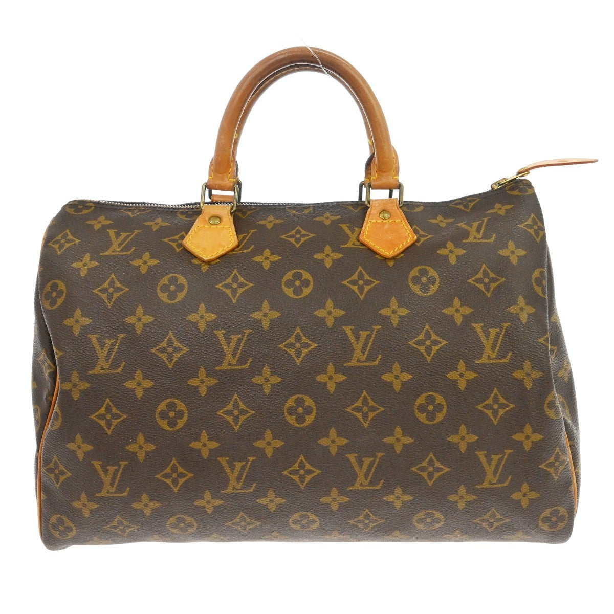 Louis Vuitton Speedy Monogram Canvas Brown Canvas Handbag (Pre-Owned)