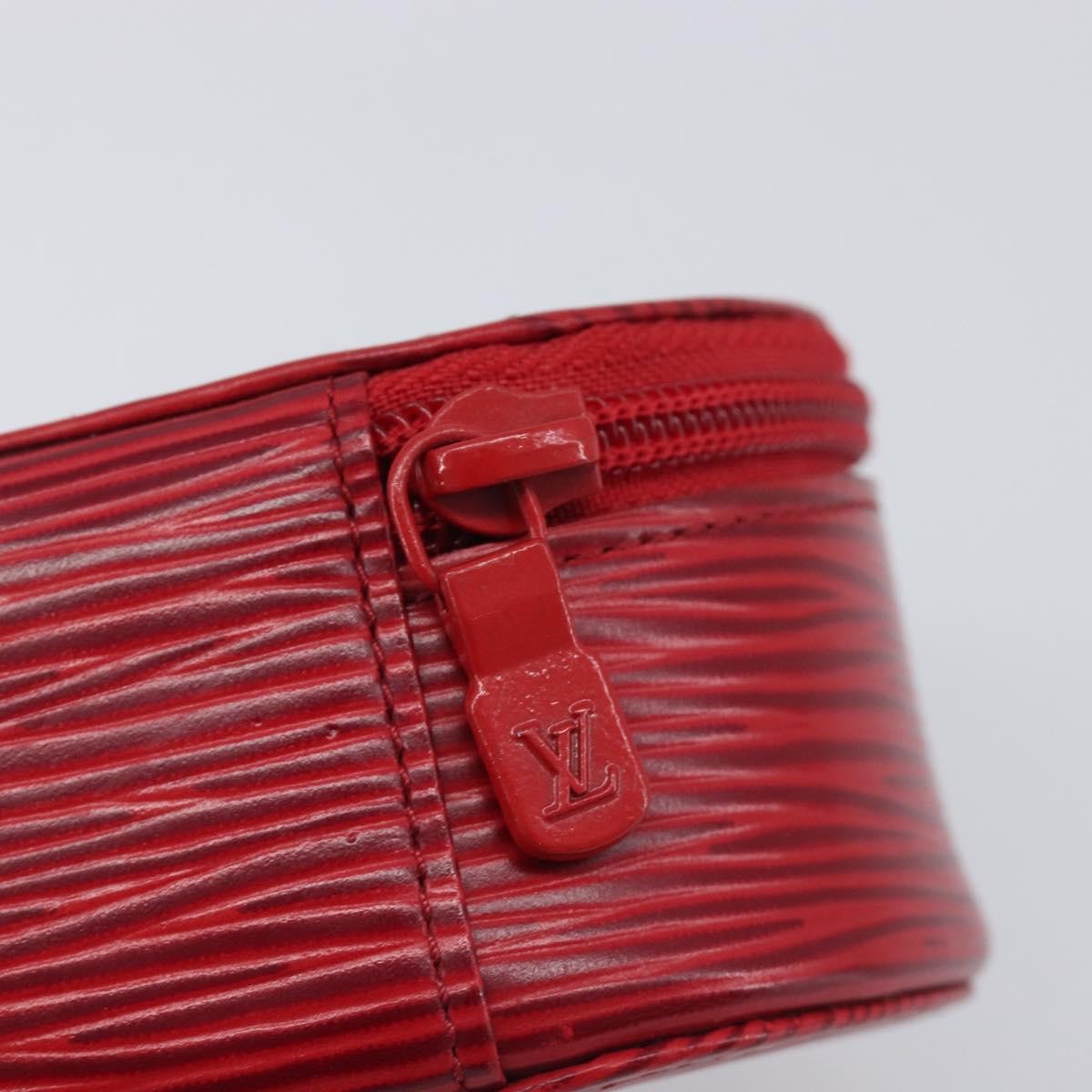 Louis Vuitton Ecrin Bijoux Epi Leather Red Leather Jewelry Set Jewelry (Pre-Owned)