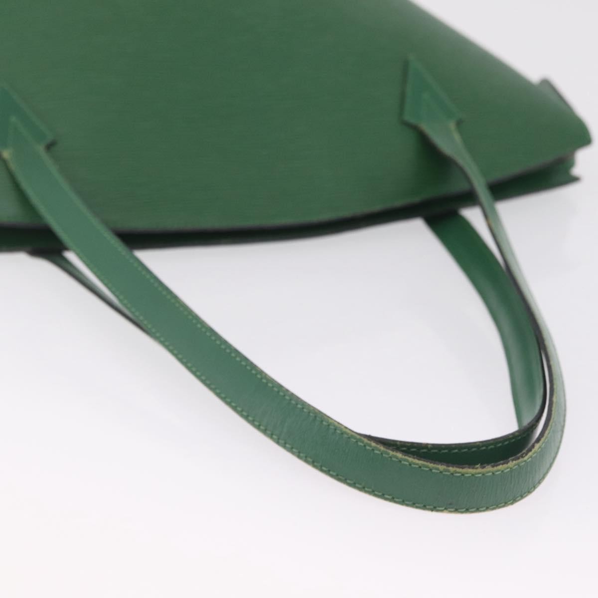 Louis Vuitton Saint Jacques Epi Leather Green Leather Handbag (Pre-Owned)