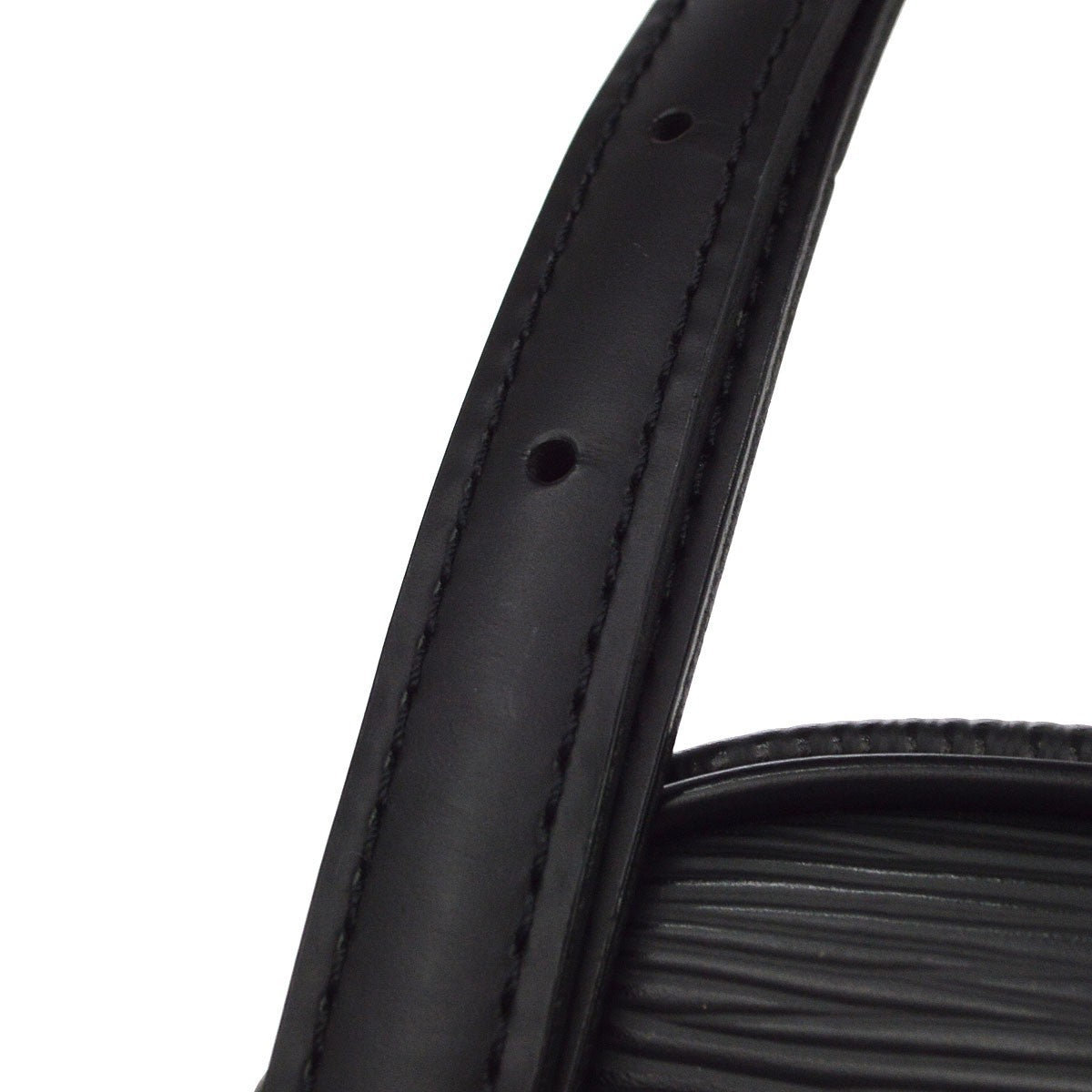 Louis Vuitton Montaigne Clutch Epi Leather Black Leather Clutche & Pouche Bag (Pre-Owned)