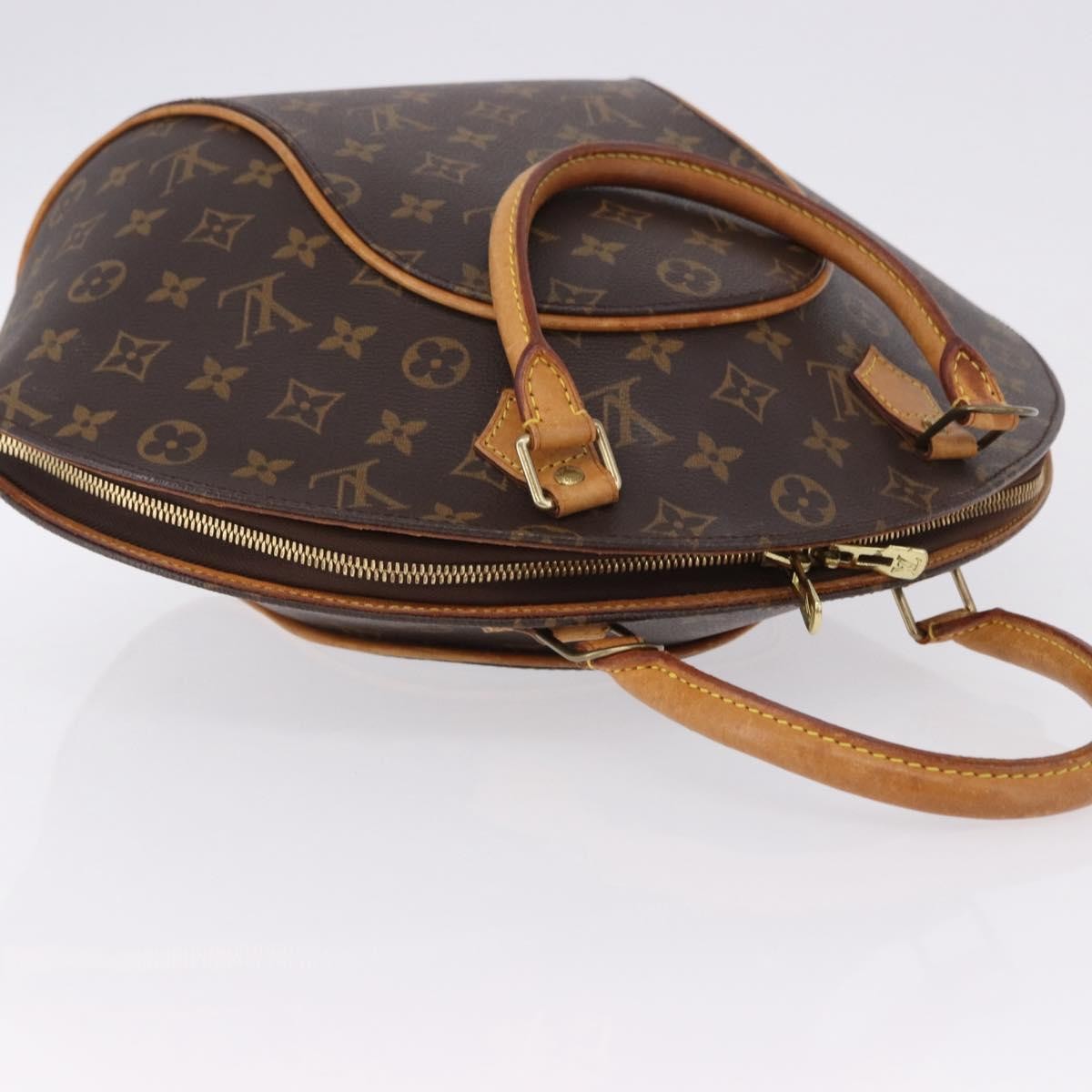 Louis Vuitton Ellipse Monogram Canvas Brown Canvas Handbag (Pre-Owned)