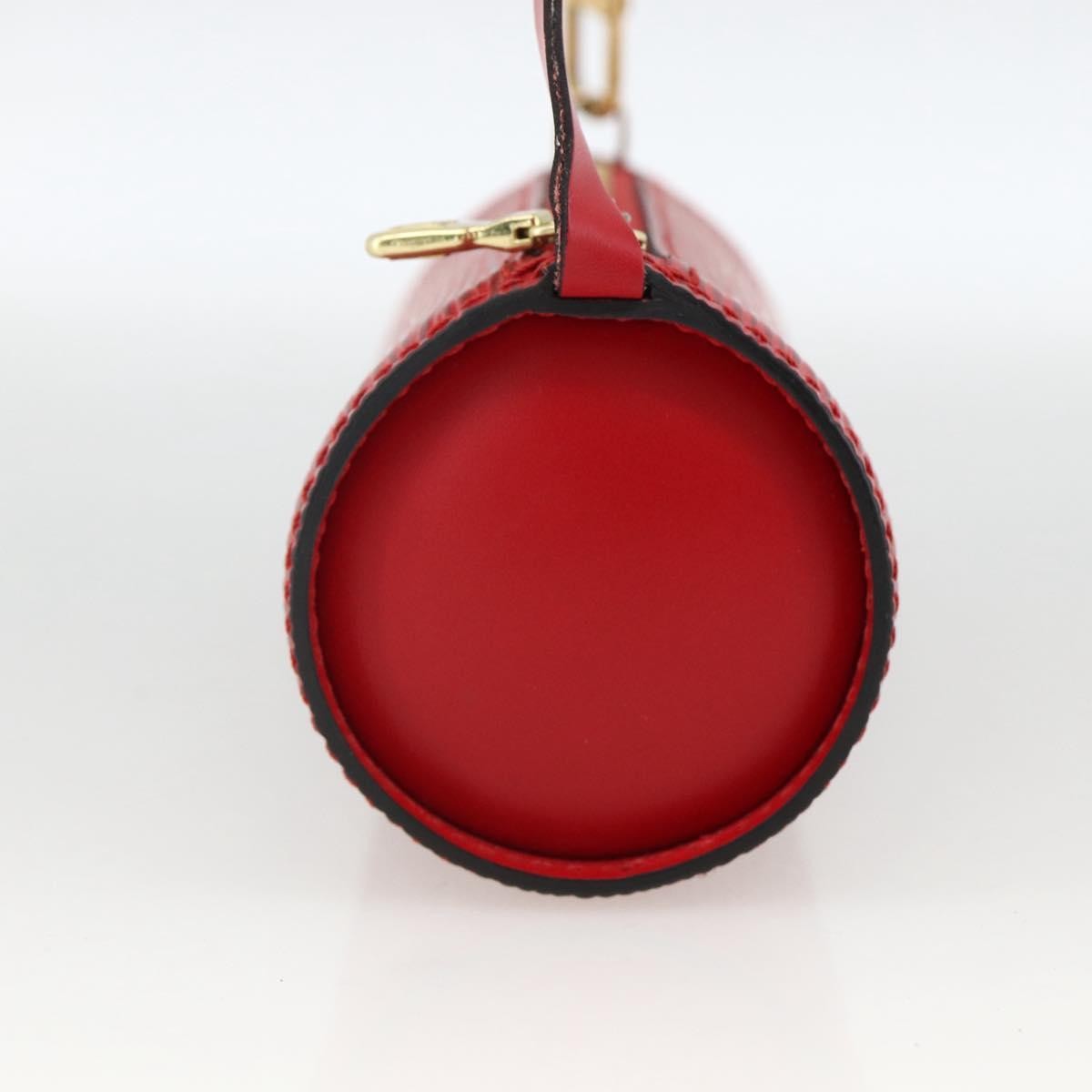 Louis Vuitton Soufflot Pochette Epi Leather Red Leather Clutche & Pouche Bag (Pre-Owned)