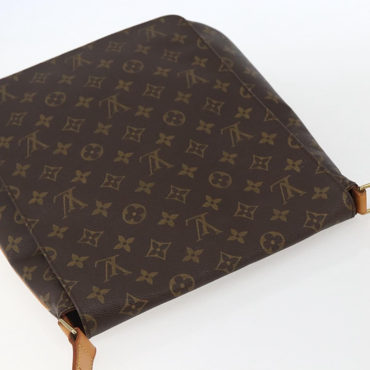Louis Vuitton Musette Monogram Canvas Brown Canvas Handbag (Pre-Owned)