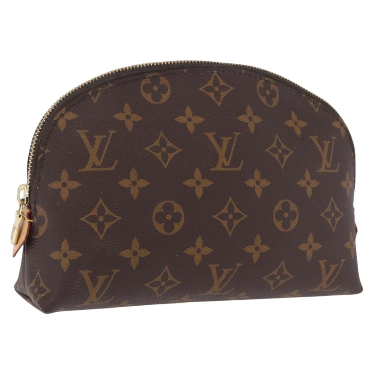 Louis Vuitton Cosmetic Monogram Canvas Brown Canvas Toiletry Case Accessory (Pre-Owned)