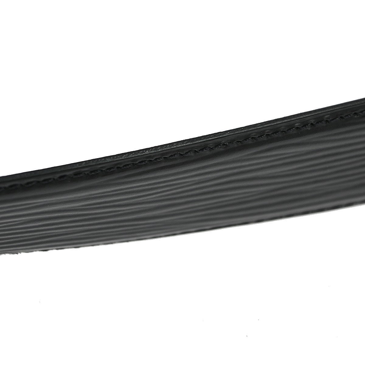 Louis Vuitton Classique Belt Epi Leather Black Leather Belts Accessory (Pre-Owned)