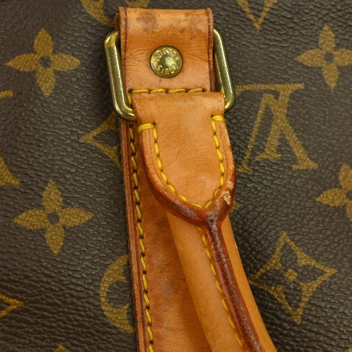 Louis Vuitton Keepall Monogram Canvas Brown Canvas Travel Bag Bag (Pre-Owned)