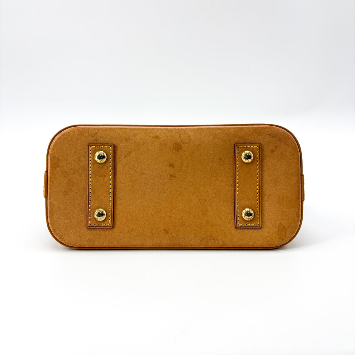Louis Vuitton Alma Monogram Canvas Brown Canvas Handbag (Pre-Owned)