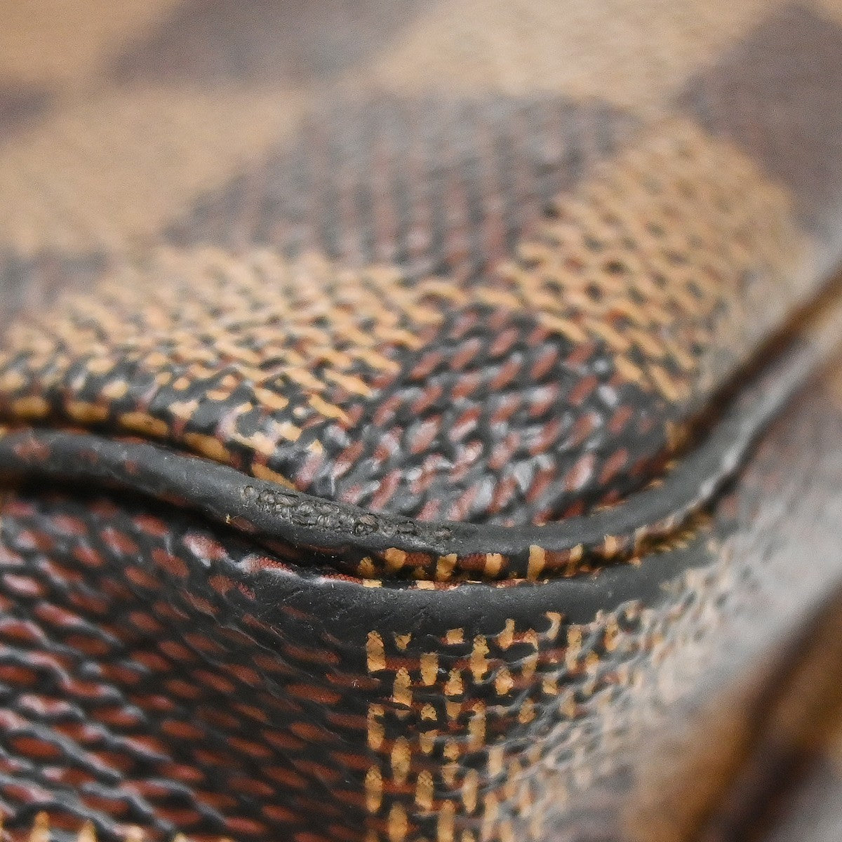 Louis Vuitton Naviglio Damier Ebene Brown Canvas Shoulder Bag Bag (Pre-Owned)