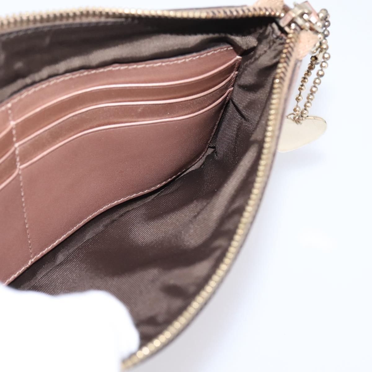 Gucci Heart Wristlet Guccissima Leather Pink Leather Clutche & Pouche Bag (Pre-Owned)