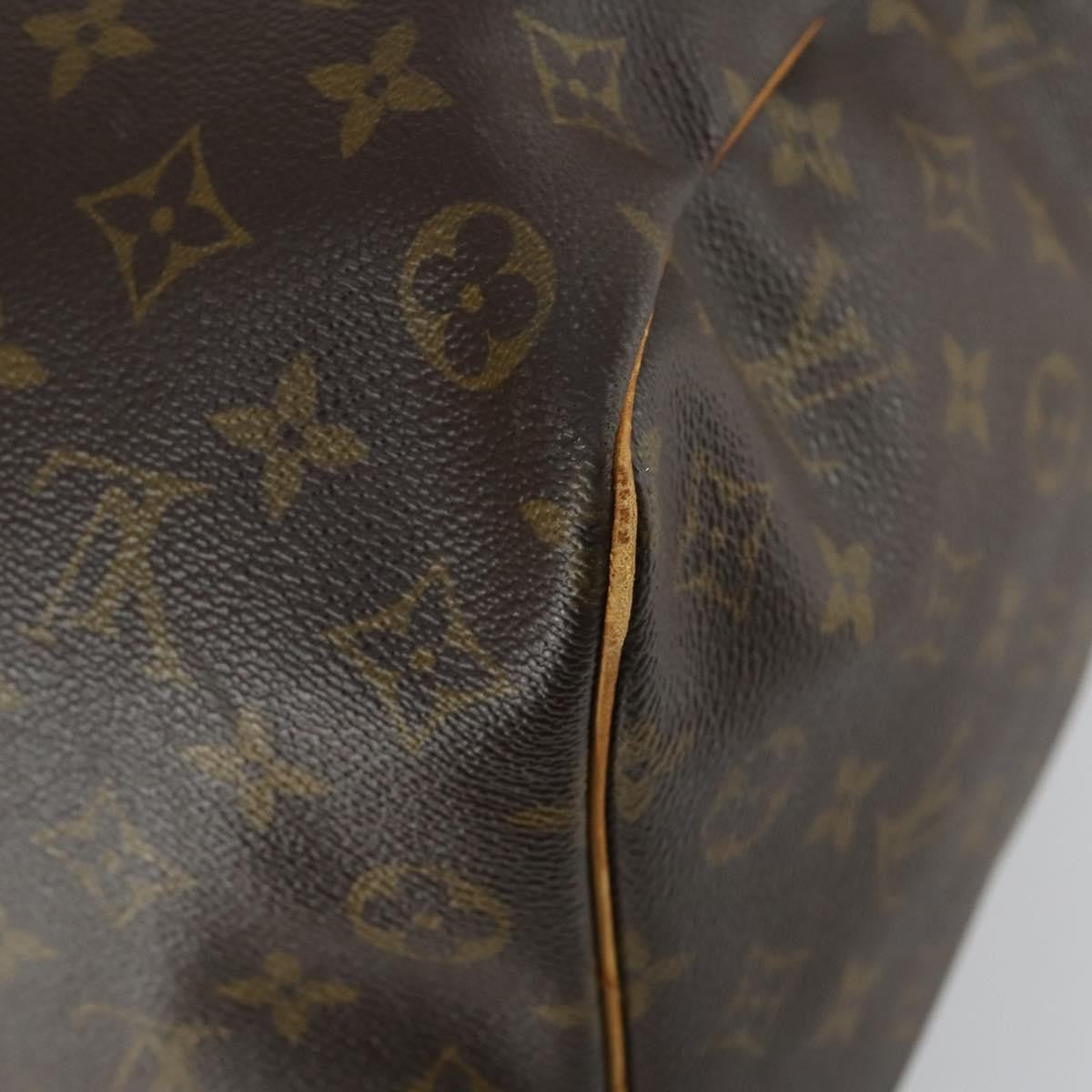 Louis Vuitton Keepall Monogram Canvas Brown Canvas Travel Bag Bag (Pre-Owned)