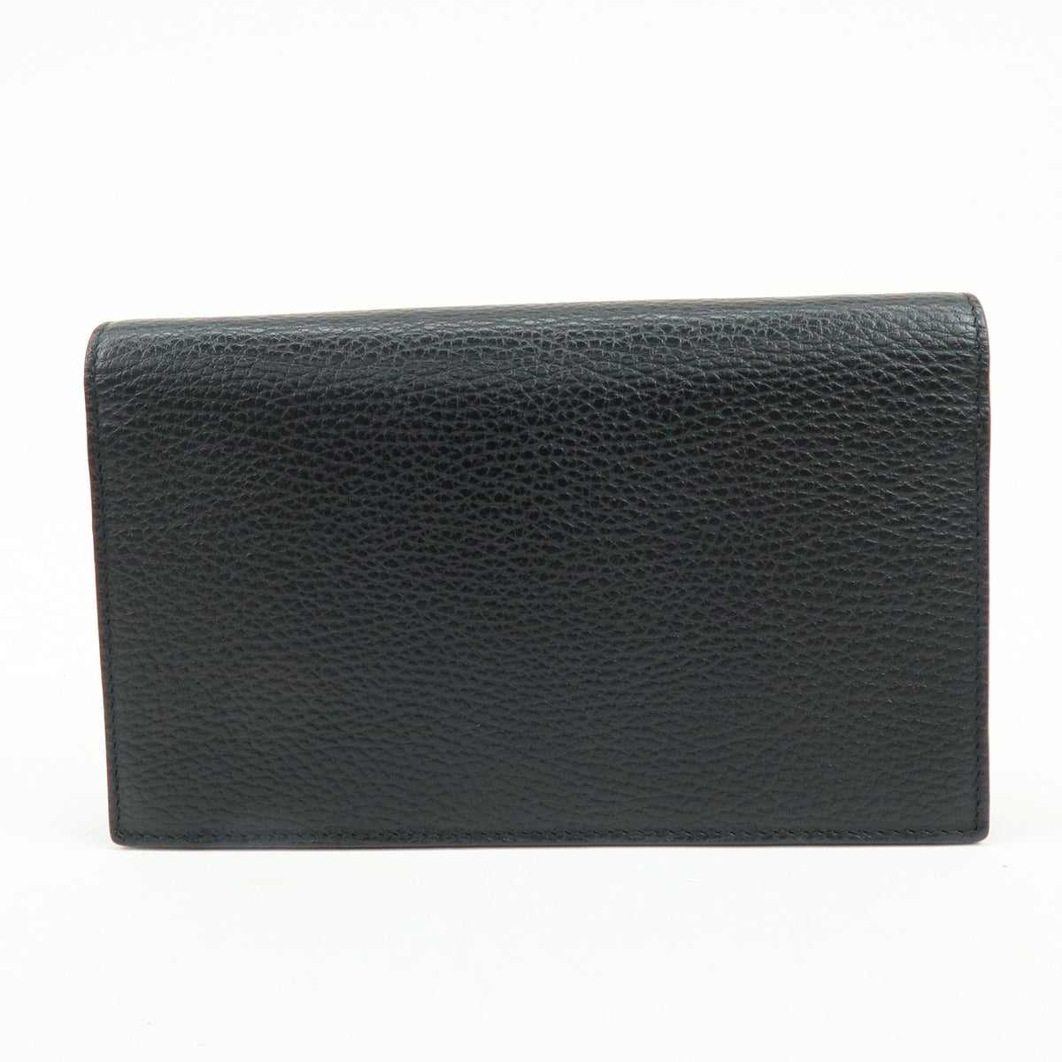 Gucci Betty Chain Wallet (Outlet) Leather Black Leather Crossbody Bag Bag (Pre-Owned)
