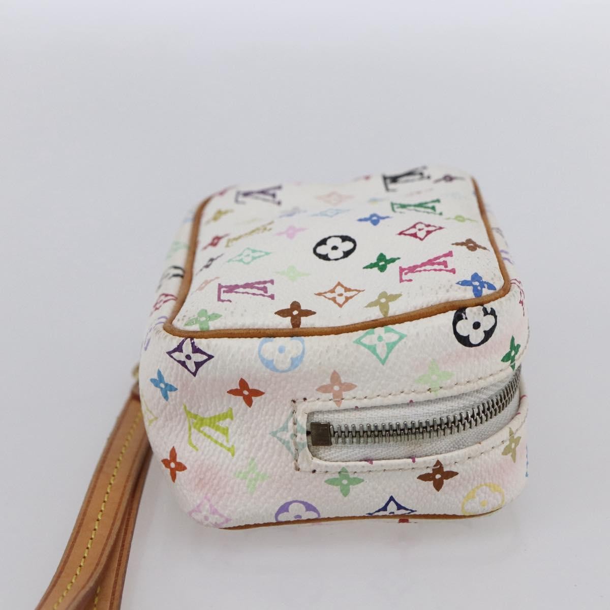 Louis Vuitton Wapity Trousse Monogram Multicolor White Canvas Clutche & Pouche Bag (Pre-Owned)