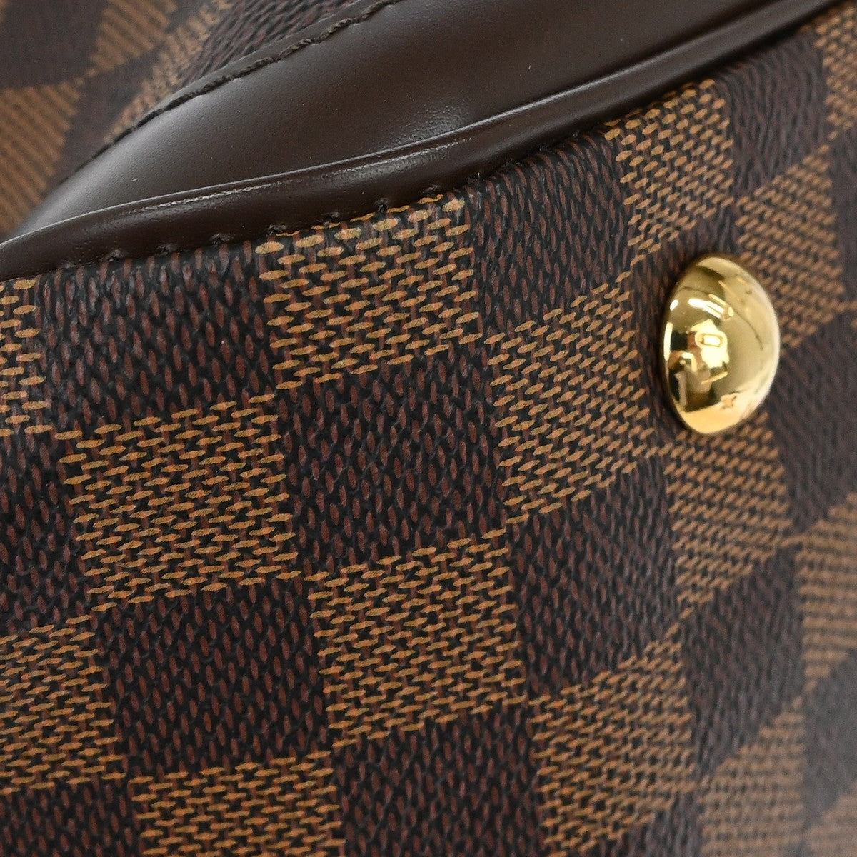 Louis Vuitton Verona Damier Brown Canvas Handbag (Pre-Owned)