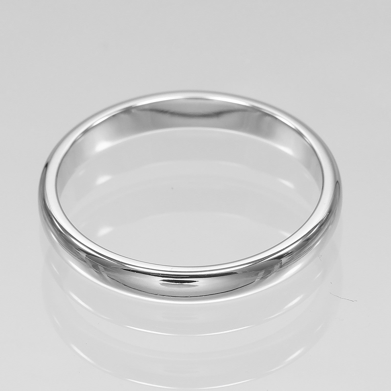 Tiffany & Co. Forever Band Platinium Silver Platinum Ring Jewelry (Pre-Owned)