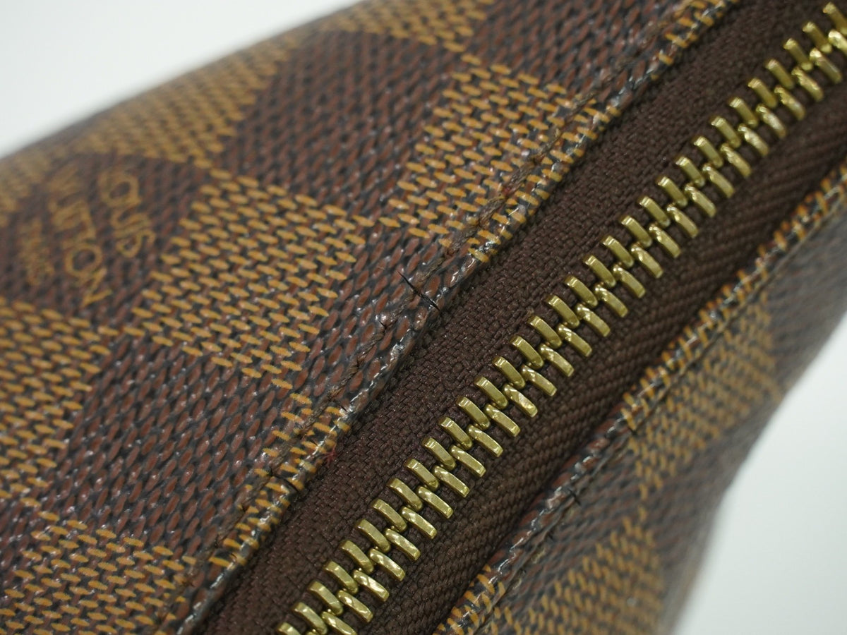 Louis Vuitton Bloomsbury Damier Ebene Brown Canvas Shoulder Bag Bag (Pre-Owned)
