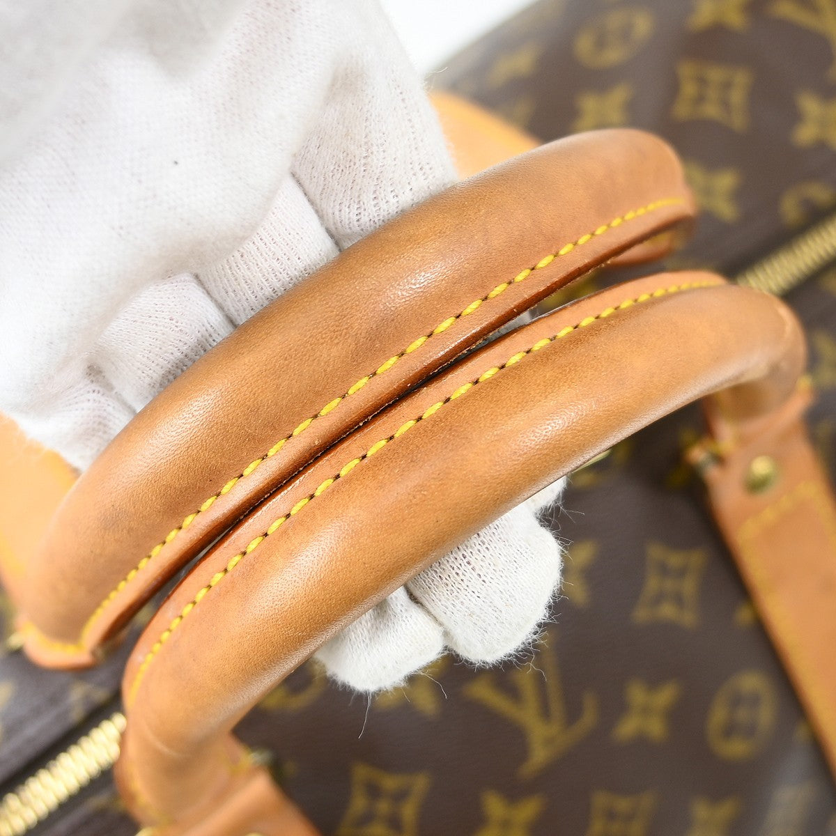 Louis Vuitton Keepall Monogram Canvas Brown Canvas Travel Bag Bag (Pre-Owned)