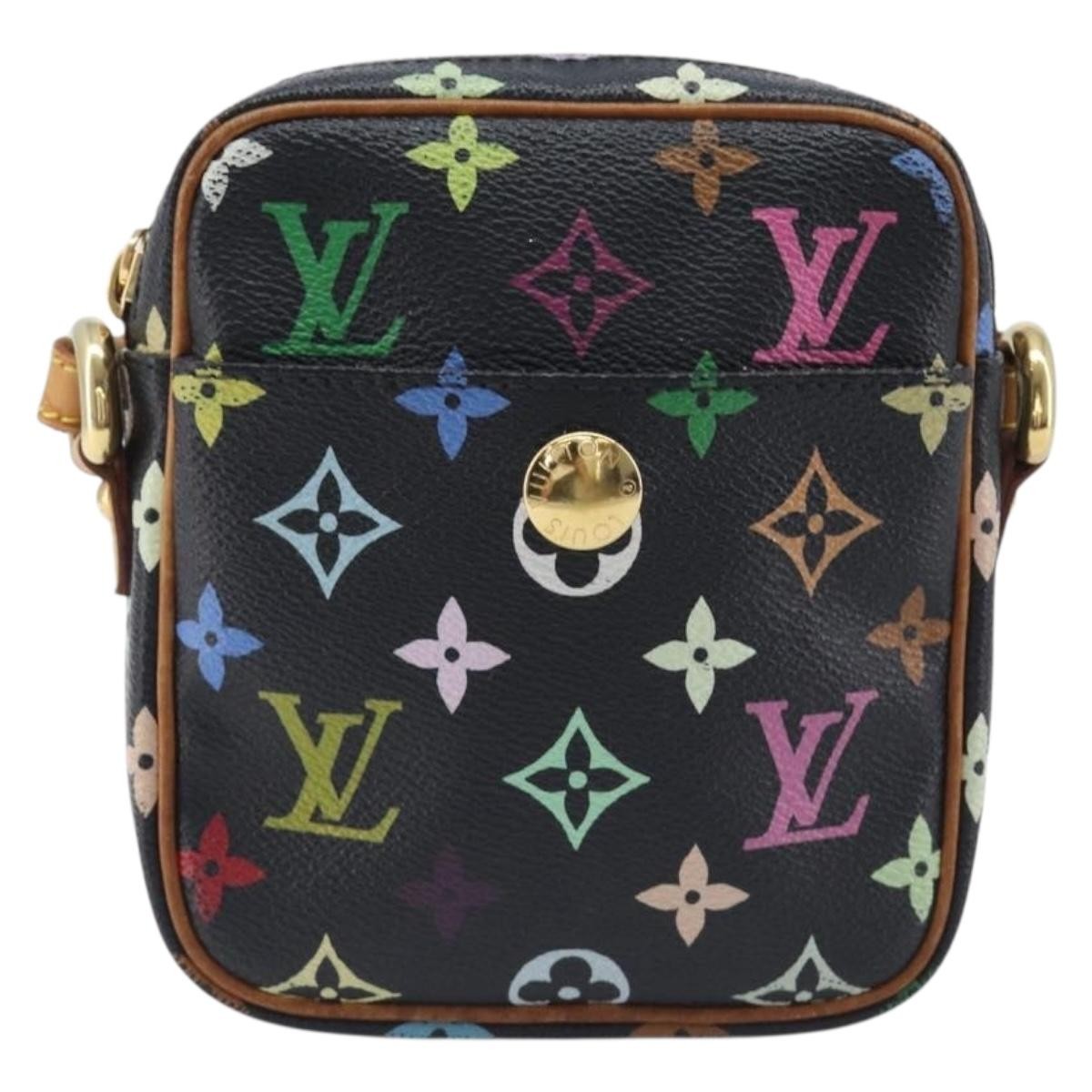 Louis Vuitton Rift Monogram Multicolor Black Canvas Shoulder Bag Bag (Pre-Owned)