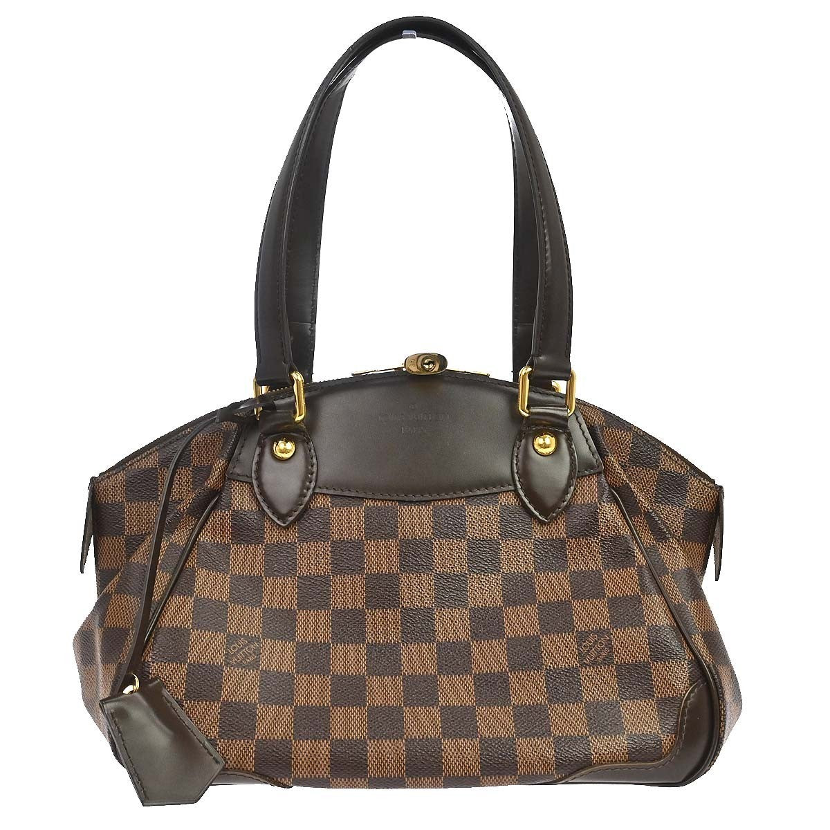Louis Vuitton Verona Damier Brown Canvas Shoulder Bag Bag (Pre-Owned)