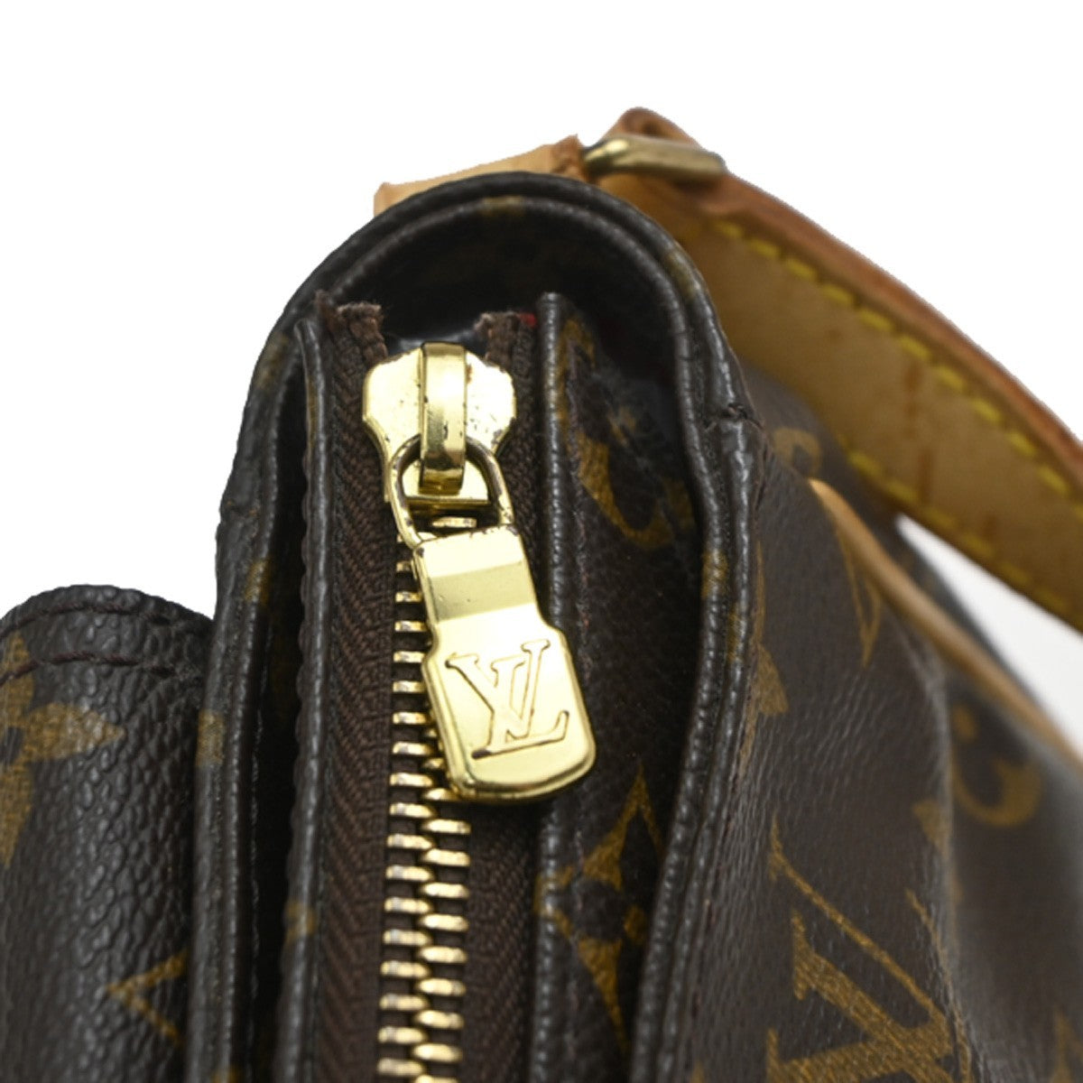 Louis Vuitton Viva Cite Monogram Canvas Brown Canvas Handbag (Pre-Owned)