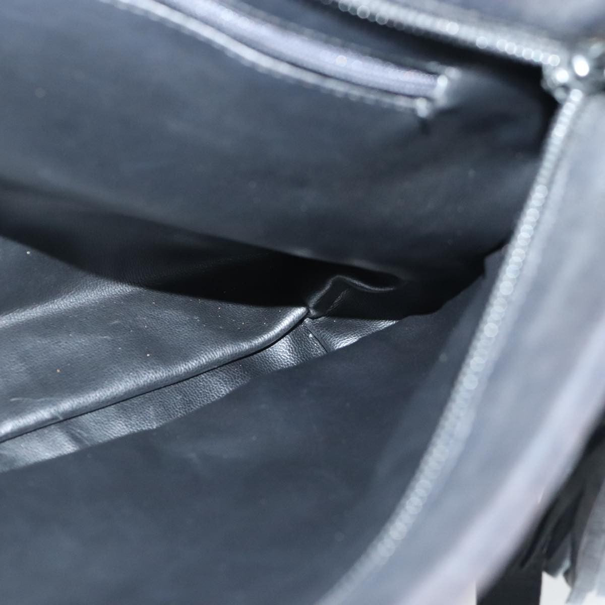 Bally Vintage Patent Leather Black Patent_Leather Crossbody Bag Bag (Pre-Owned)