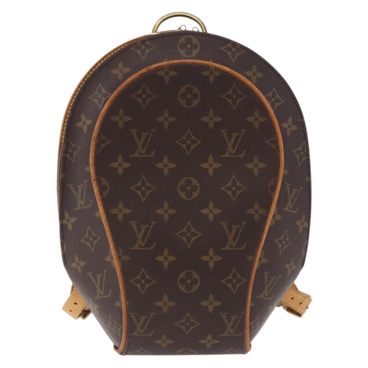 Louis Vuitton Ellipse Monogram Canvas Brown Canvas Backpack Bag (Pre-Owned)