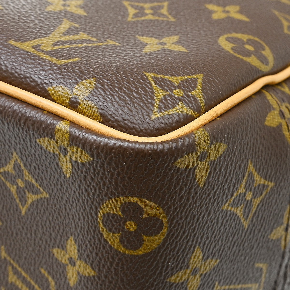 Louis Vuitton Deauville Limited Edition Since 1854 Monogram Jacquard Brown Canvas Handbag (Pre-Owned)