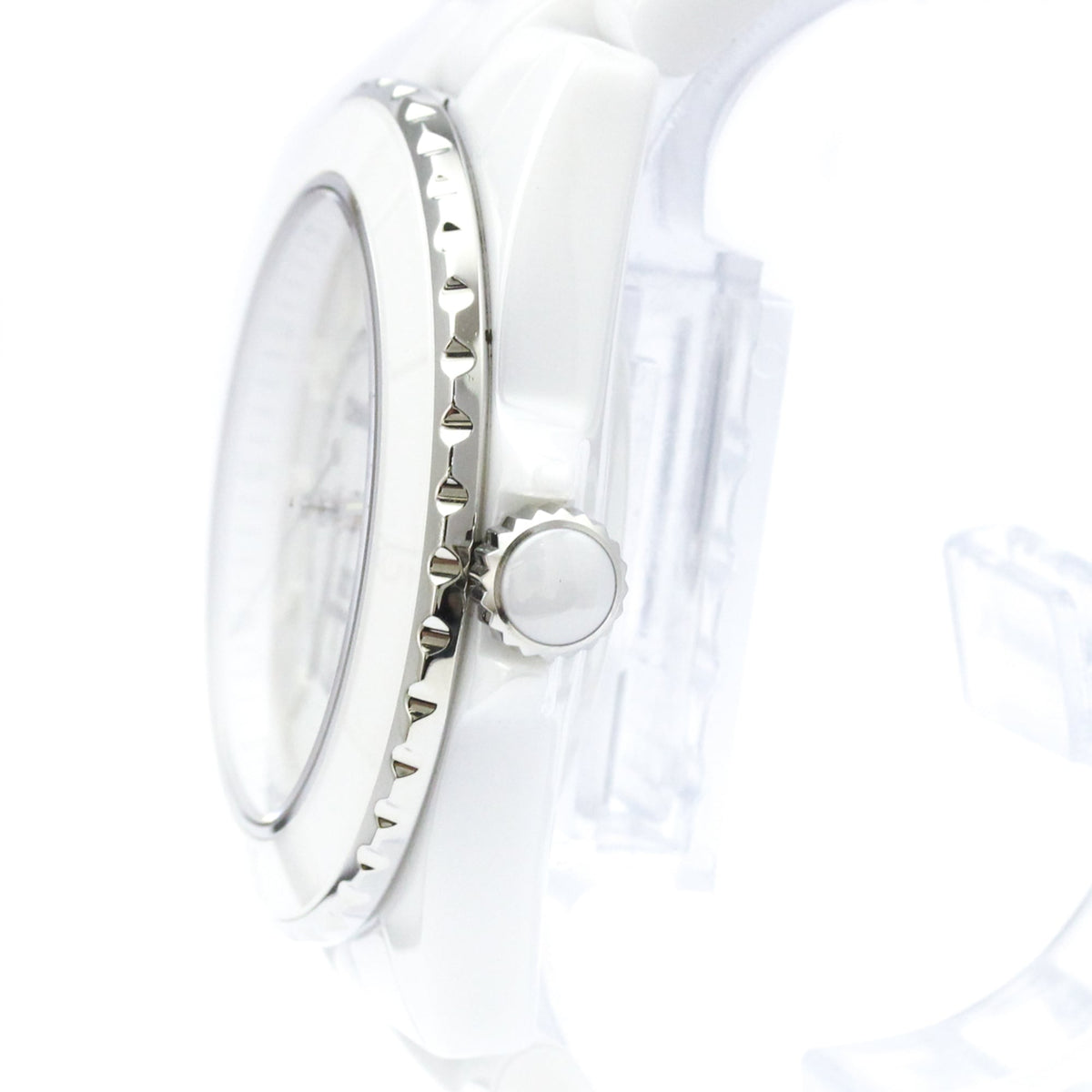 Chanel J12 Automatic Ceramic And Stainless Steel Watch (Pre-Owned)