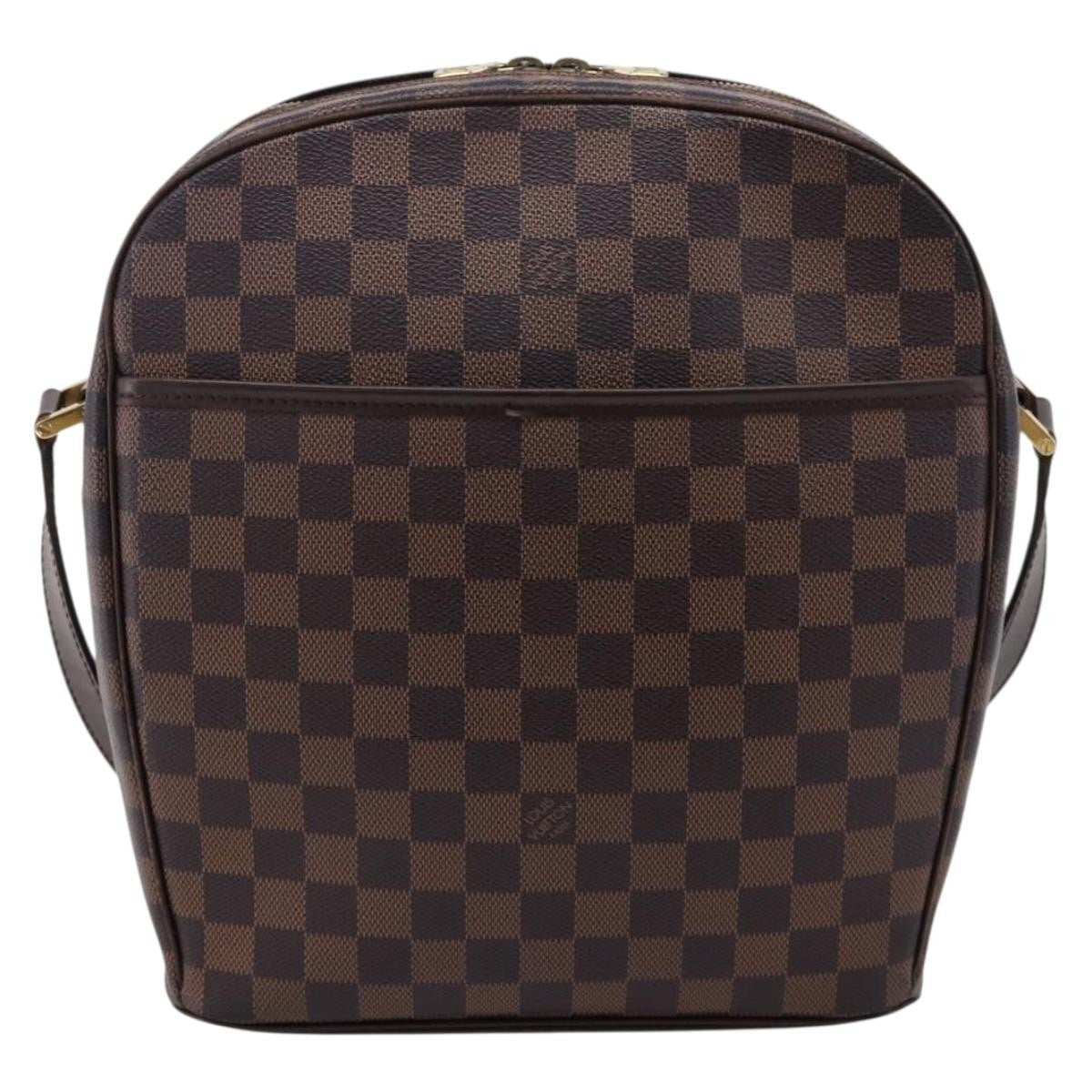 Louis Vuitton Ipanema Damier Brown Canvas Handbag (Pre-Owned)