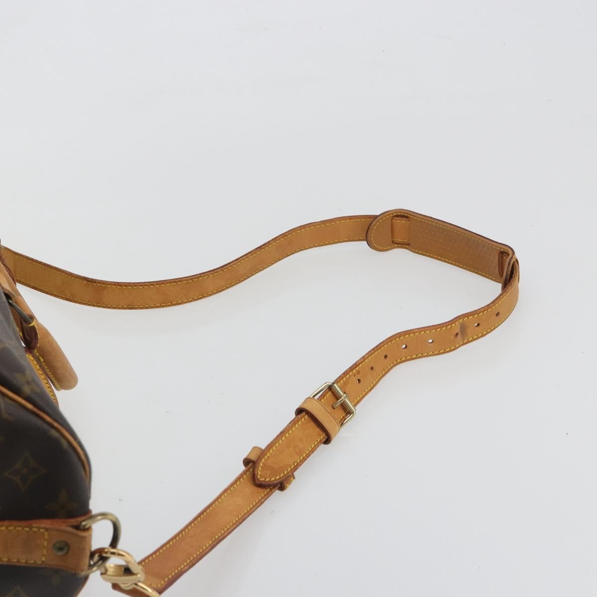 Louis Vuitton Keepall Bandoulière Monogram Brown Canvas Travel Bag Bag (Pre-Owned)