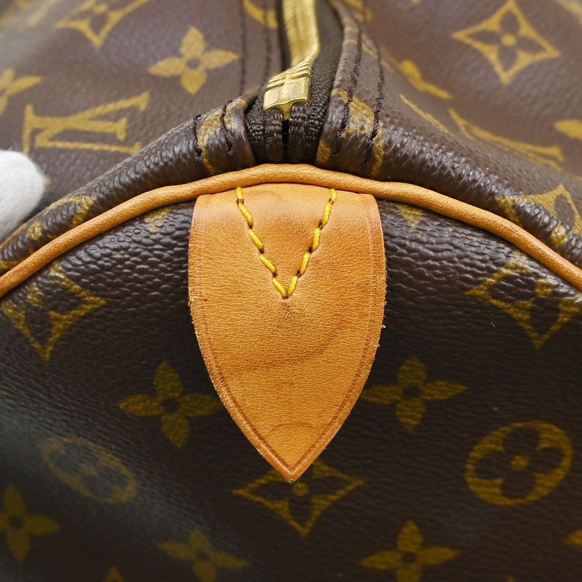 Louis Vuitton Keepall Monogram Canvas Brown Canvas Travel Bag Bag (Pre-Owned)