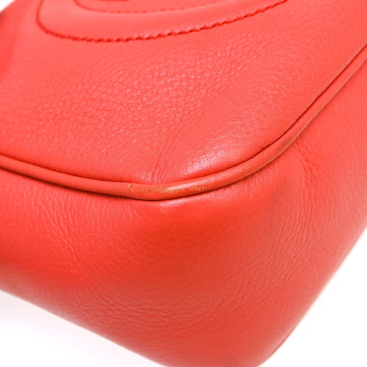 Gucci Soho Disco Leather Pink Leather Shoulder Bag Bag (Pre-Owned)