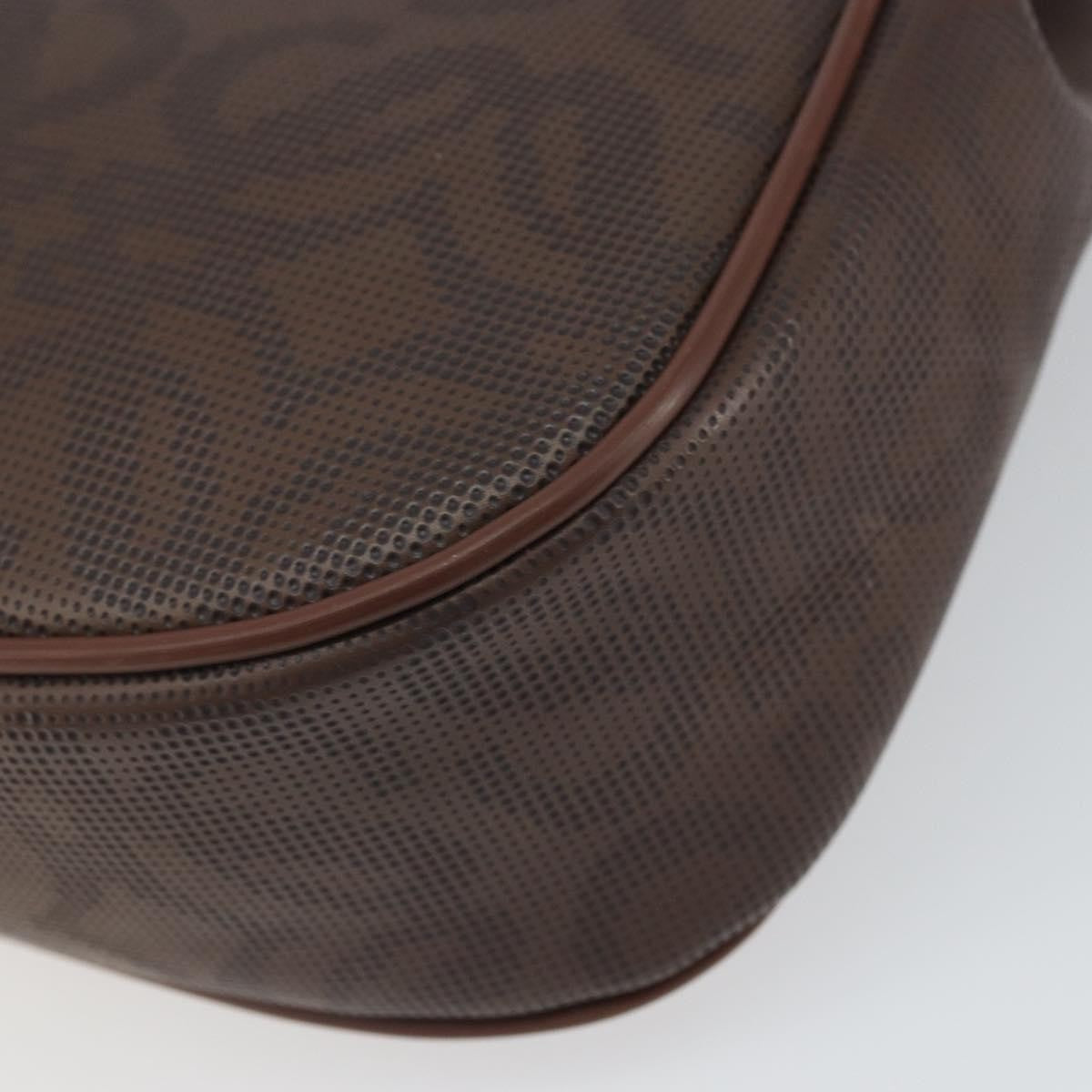 Loewe Anagram Pvc Leather Brown Pvc Shoulder Bag Bag (Pre-Owned)