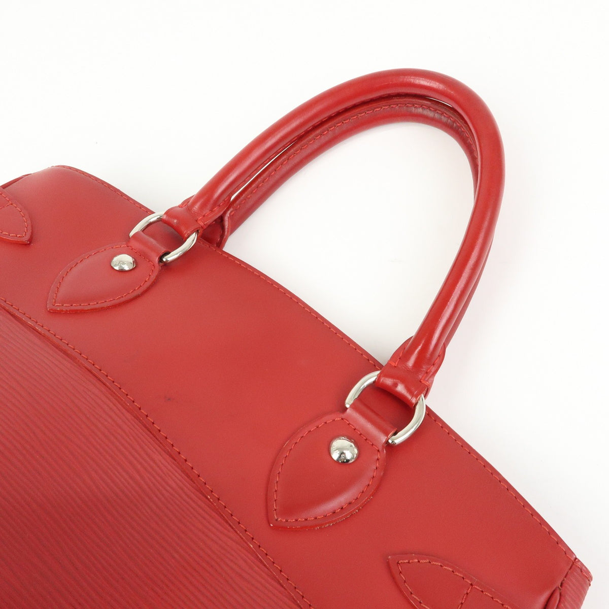 Louis Vuitton Passy Epi Leather Red Leather Tote Bag Bag (Pre-Owned)