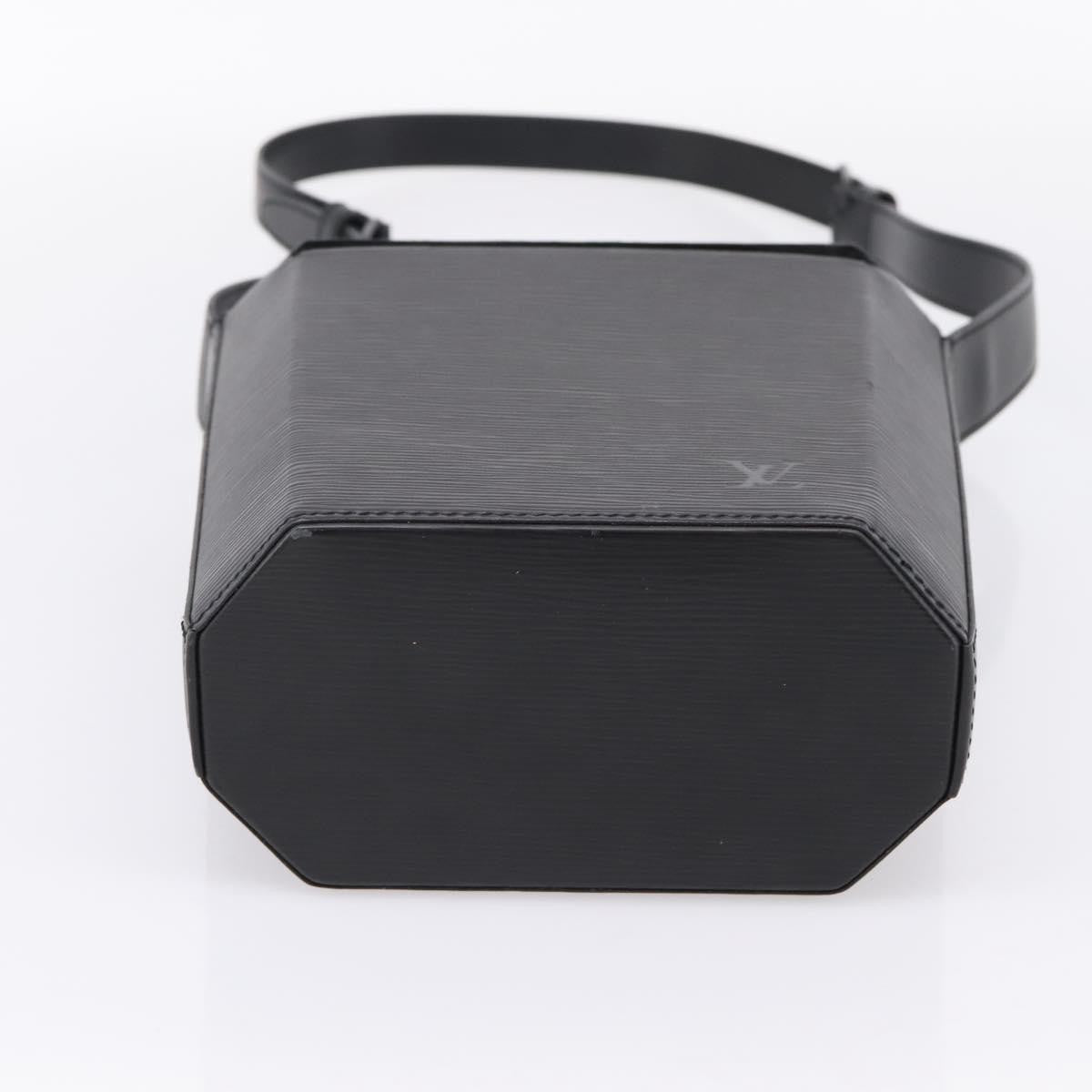 Louis Vuitton Sac Seau Epi Leather Black Leather Handbag (Pre-Owned)
