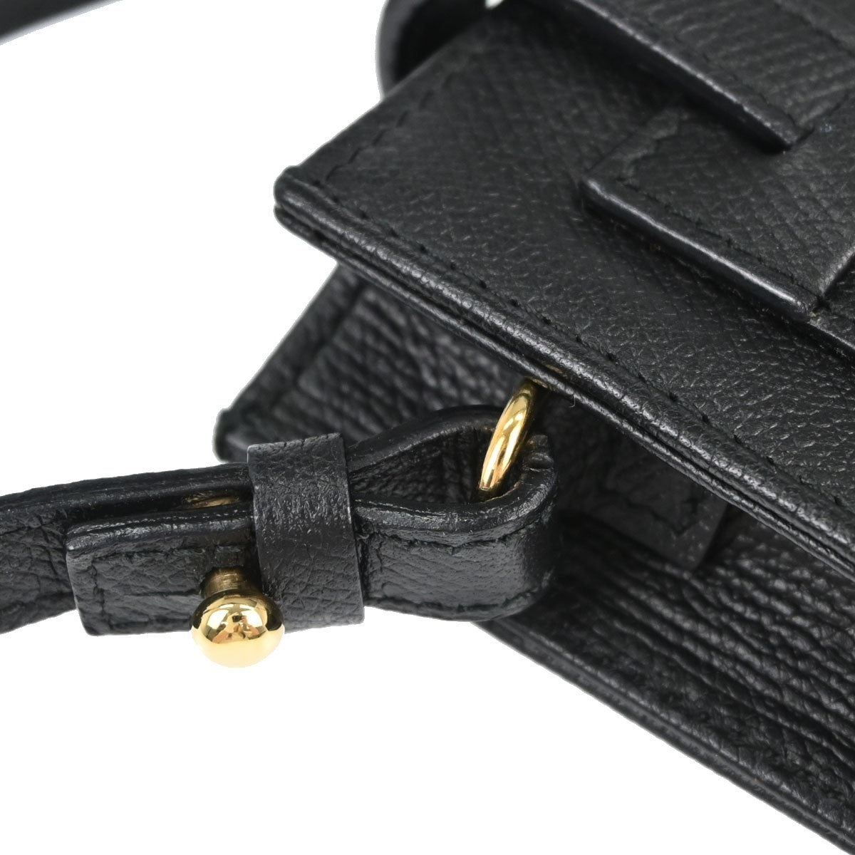Chanel Cigarette Case Caviar Black Leather Clutche & Pouche Bag (Pre-Owned)
