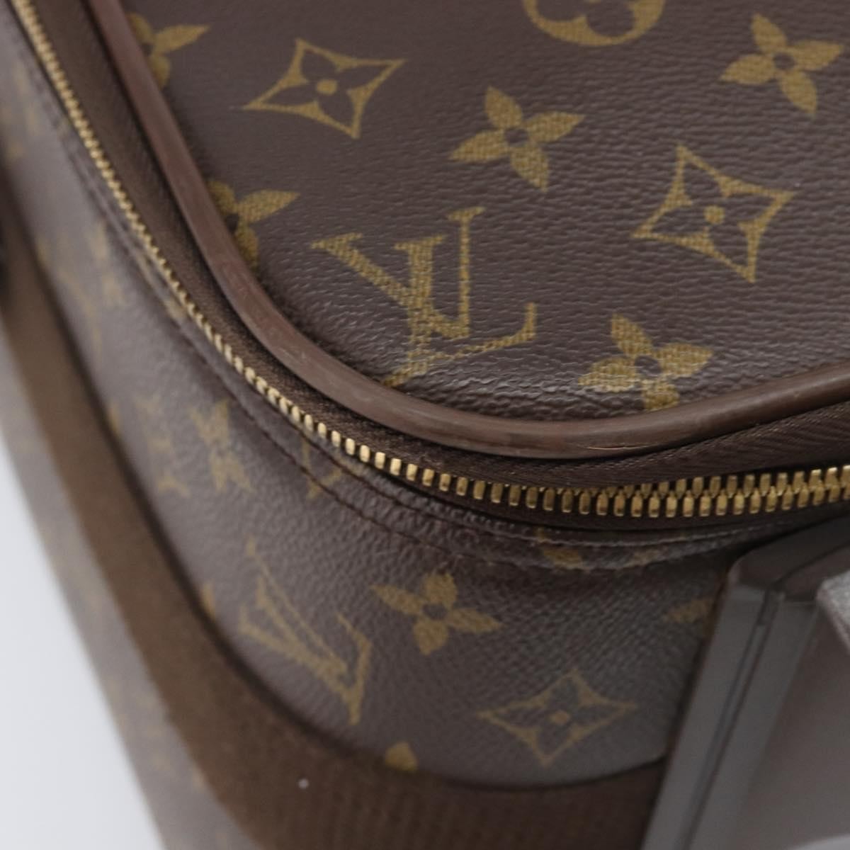 Louis Vuitton Pegase Luggage Monogram Canvas Brown Canvas Travel Bag Bag (Pre-Owned)