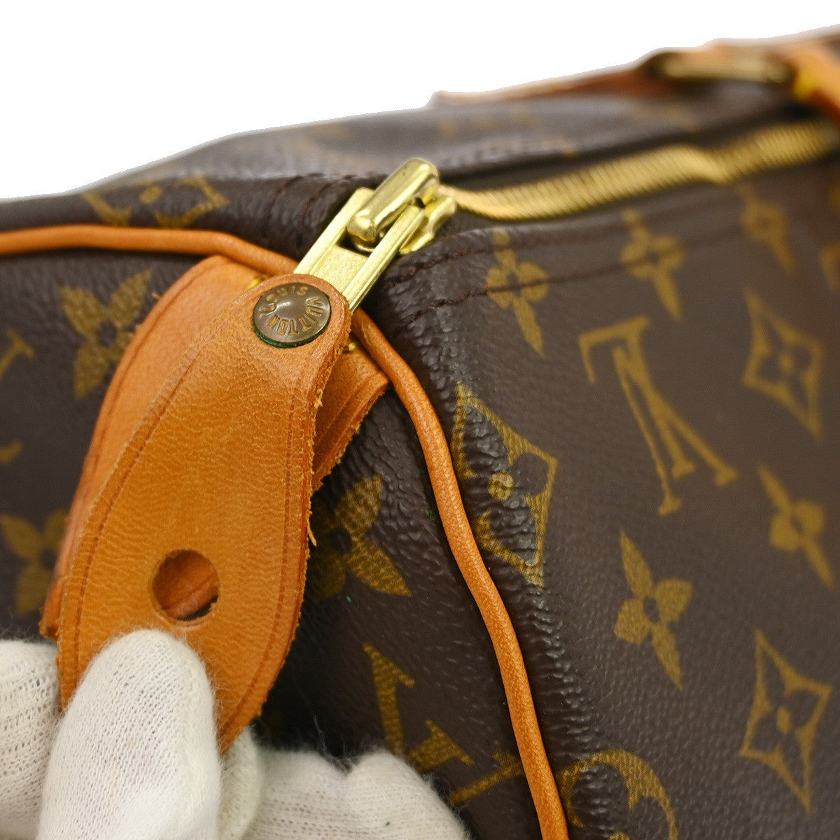 Louis Vuitton Speedy Monogram Canvas Brown Canvas Handbag (Pre-Owned)
